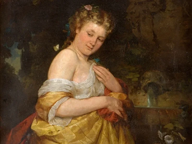 1838-Robert Beyschlag - Alla fonte